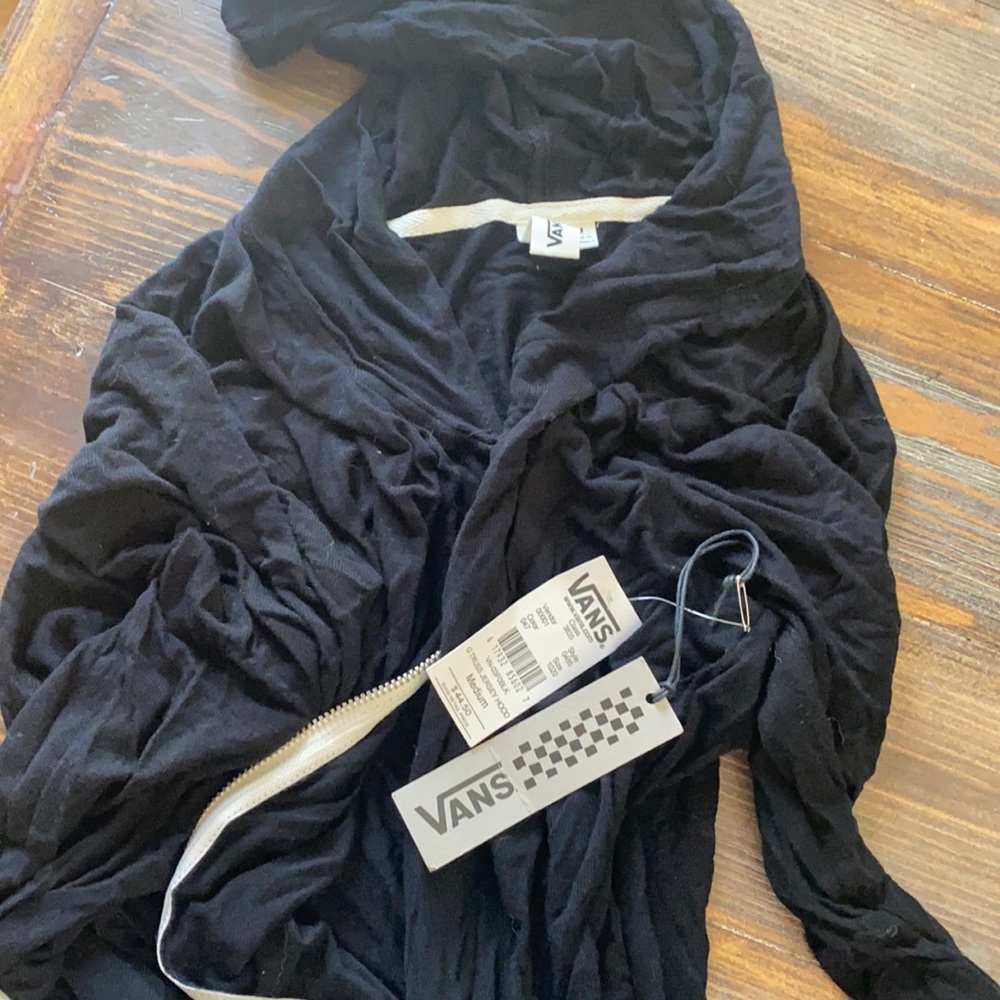 Vans zip up size M new
